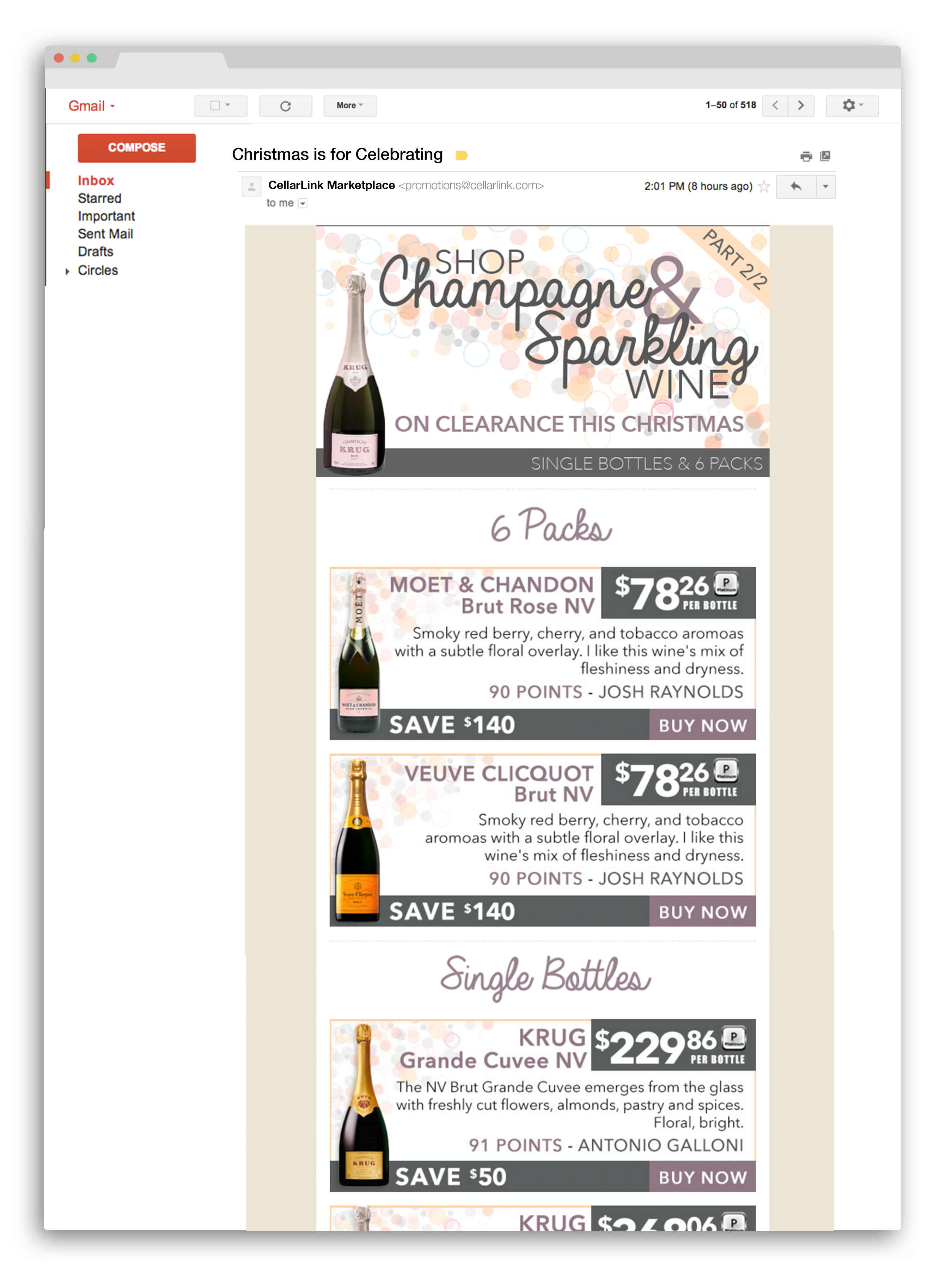 Cellarlink Email Design