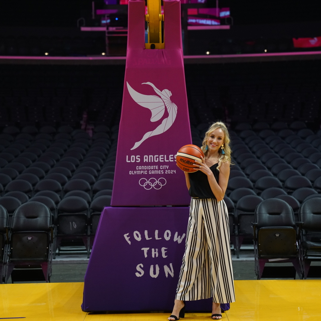 Staples Center Stanchion